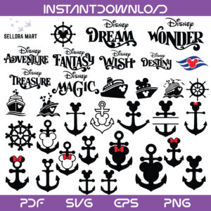 Disney Cruise SVG