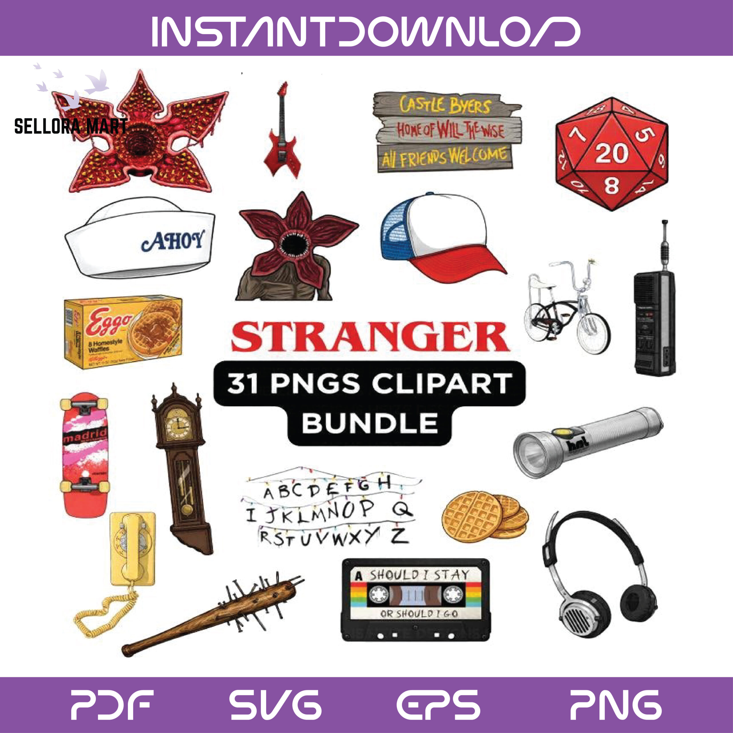 Stranger Things SVG Bundle - Image 4