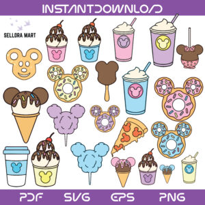 Disney Snacks SVG Bundle