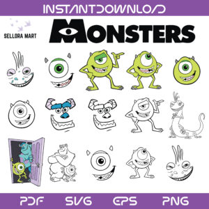 Monsters SVG Bundle