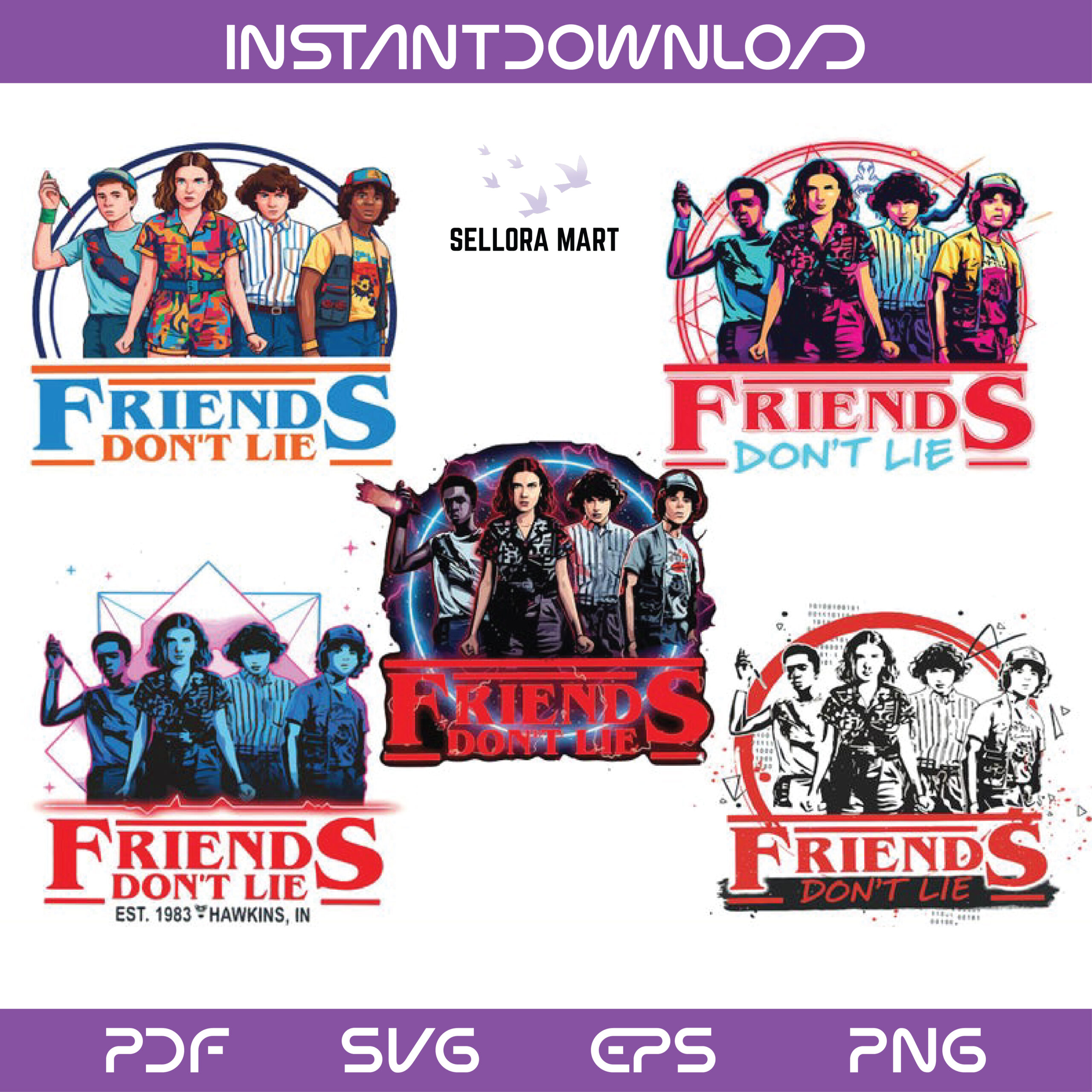 Stranger Things SVG Bundle - Image 5