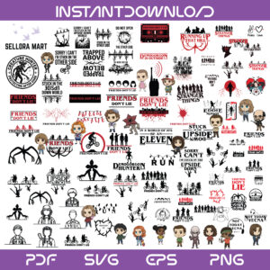Stranger Things SVG Bundle
