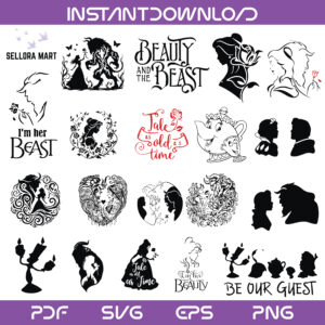 Beauty & The Beast SVG Bundle