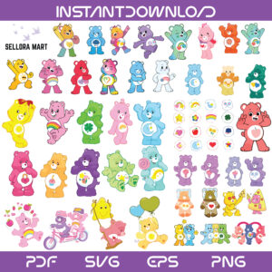 Care Bears SVG Bundle