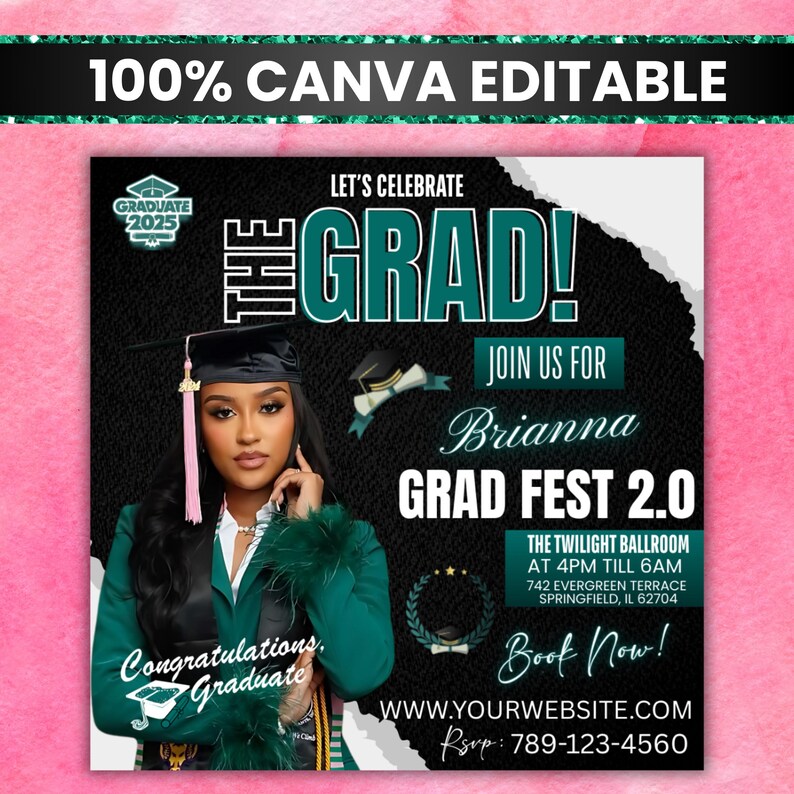 Graduation Party Flyer - Image 4