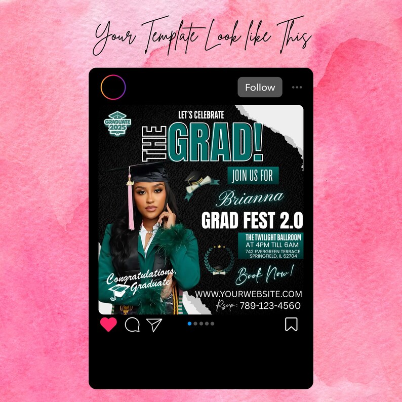 Graduation Party Flyer - Image 3